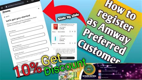 join amway|Customer Registration .